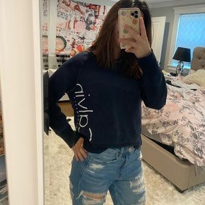 Navy blue Calvin Klein top